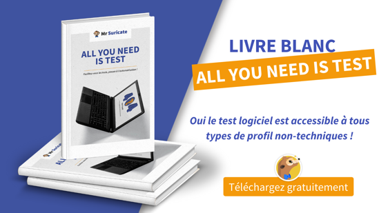 livre blanc all you need is test