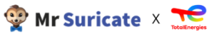 Logotipo de Total Energies &amp; Energy Mr Suricate