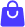 Icône de sac à main violet