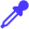 Icône de pipette violette