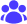 Icône d'utilisateurs violets