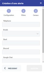 Automatisation de test - Création d'alerte - Canaux de communication Fonctionnalités clés d'une plateforme SaaS d'automatisation de test