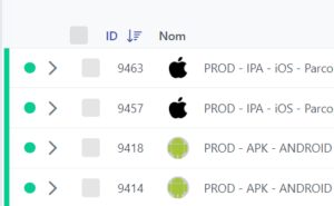 Automatisation de test - Exécution de scénarios mobiles Android et IOS Fonctionnalités clés d'une plateforme SaaS d'automatisation de test