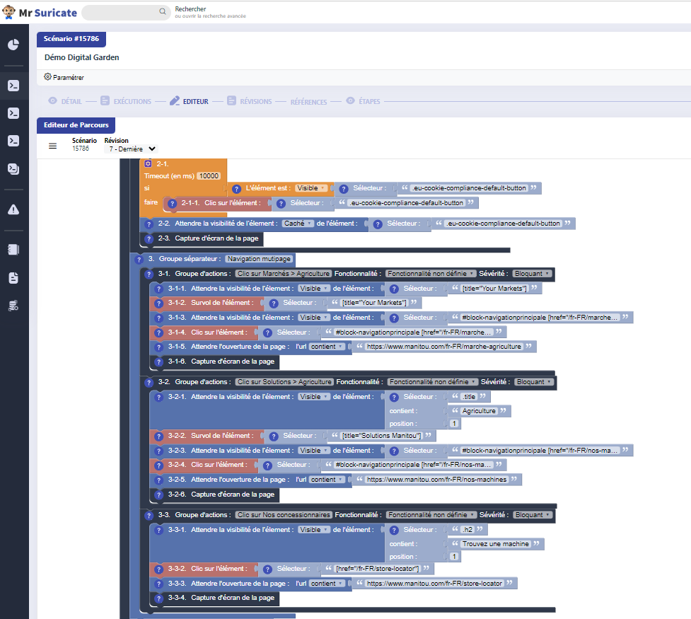 Le low-code au service des tests automatisés avec Google Blockly