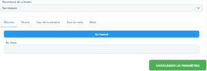 Automatisation de test - Gestion avancéedu nombre de lancements du scénarios Fonctionnalités clés d'une plateforme SaaS d'automatisation de test